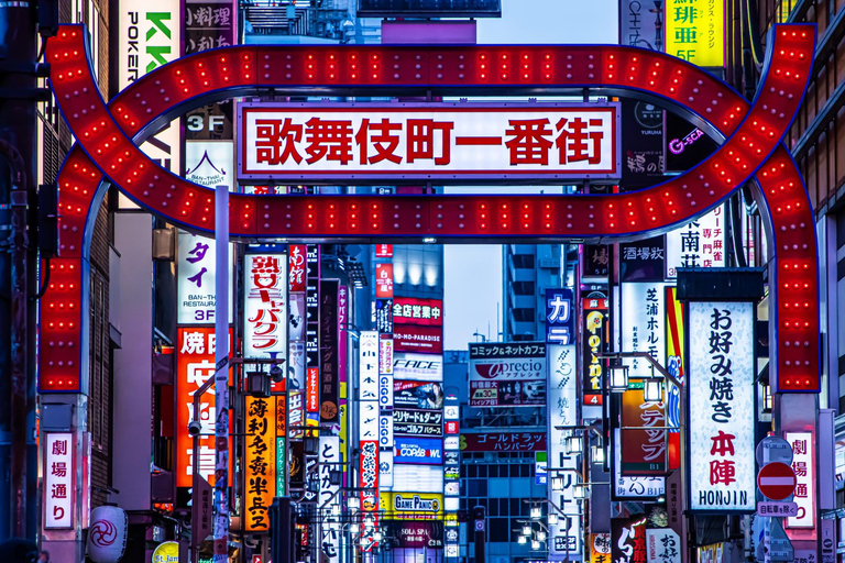 Tokyo - Shinjuku Guidad promenad i Shinjuku-distriktet på kvällenTokyo: Shinjuku-distriktet Guidad vandringstur på natten