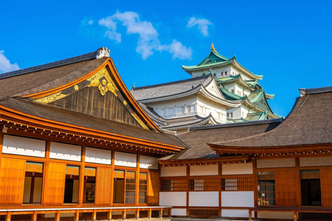 Osaka: Nagoya Day Trip with Nagoya Castle & Toyota Museum Shared Tour, Meet at Tsurutontan Soemoncho