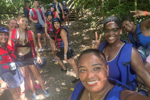 Damajagua Waterfalls & Zipline Adventure with Lunch