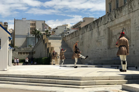 Athene: sightseeing en eten Tour op een elektrische fietsAthene: bezienswaardigheden en eten Tour op een elektrische fiets in het Engels