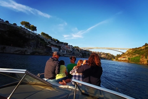 Porto: Passeio Privado de Barco no Rio Douro (max 6 px) 1h Standard Option
