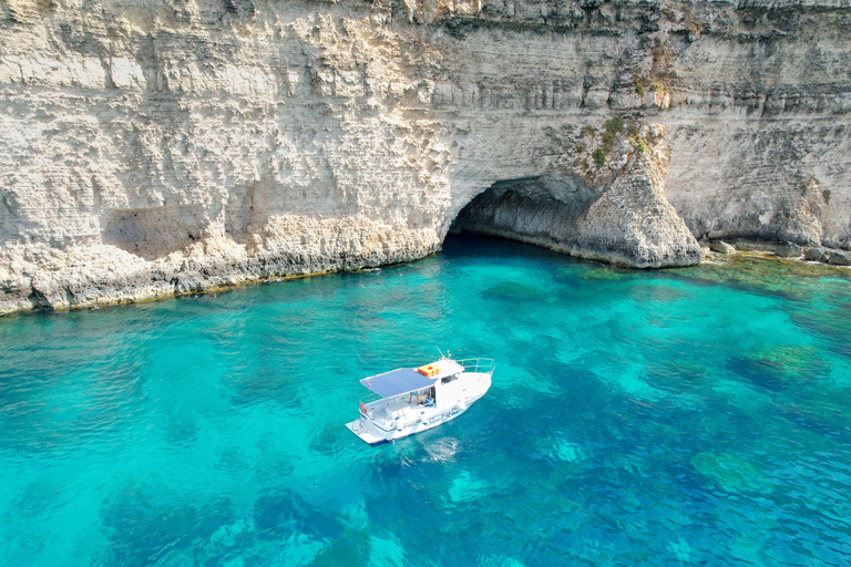 Malta:Blue Lagoon, Comino &amp; Gozo Private Boat Cruise &amp; Trips