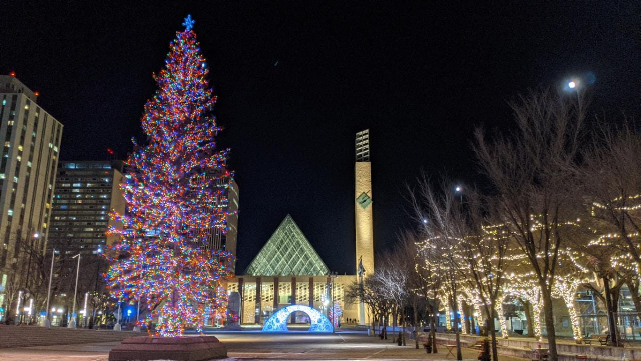 Edmonton: Festlicher privater Weihnachtsrundgang