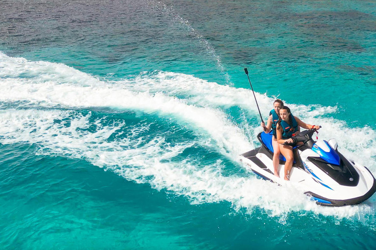 De Mellieħa: Tour de Jet Ski em Comino, Lagoa Azul e Gozo