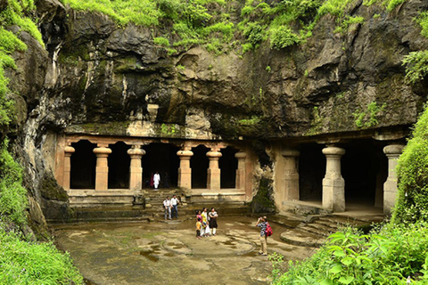 Von Mumbai: Halbtagestour durch die Stadtführung und Elephanta Island Tour