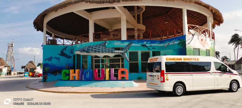 shuttle from cancun airport to holbox ferry