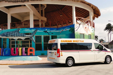 CANCUN DOWNTOWN TO HOLBOX FERRY SHARED SHUTTLE 12:40 CANCUN DOWNTOWN TO HOLBOX FERRY SHARED SHUTTLE