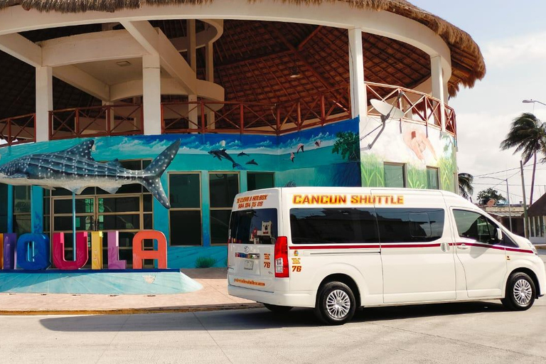 CANCUN DOWNTOWN TO HOLBOX FERRY SHARED SHUTTLE8:40 CANCUN DOWNTOWN TO HOLBOX FERRY SHARED SHUTTLE