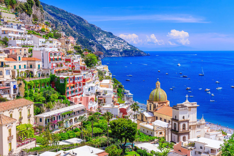 De Nápoles: Passeio de barco por Sorrento, Positano e Costa Amalfitana