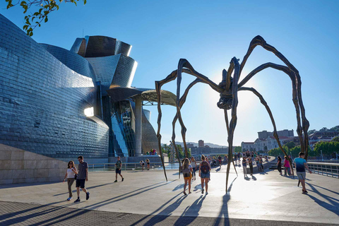 Bilbao: Old Town Tour, Guggenheim Museum & River Cruise Upgrade Option English Guide