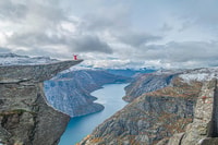 Odda, Trolltunga Sunset Overnight Hiking Trip - Housity