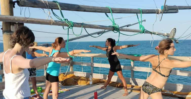 Yoga sul Trabucco Vieste.