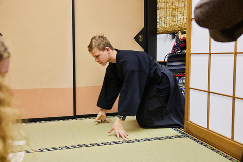 Learn Zen in a class of making tea near Osaka Castle