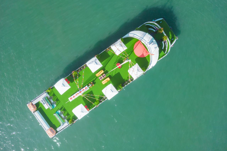 Au départ de Hanoi : excursion d&#039;une journée dans la baie d&#039;Halong avec croisière 5 étoiles