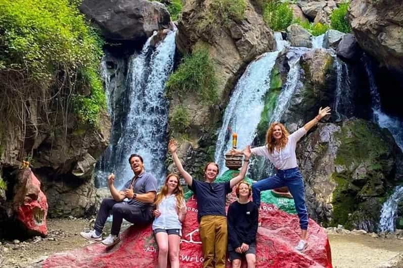 Depuis Marrakech : excursion d'une journée dans la vallée de l'Ourika, visites des cascades - trekking