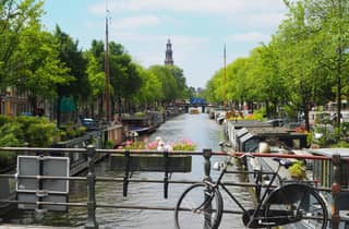 Amsterdam: Erkunde Amsterdam mit dem Fahrrad mit Sebastien, einem französischsprachigen Guide