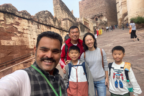 Jodhpur: Forte de Mehrangarh e tour guiado na cidade azul