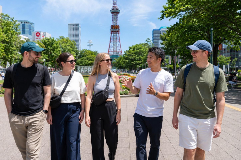 Sapporo: Private Walking Tour of Parks, Markets & City Views