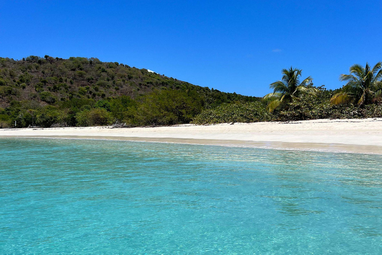 Fajardo : demi-journée de bateau privé à Icacos ou Palomino