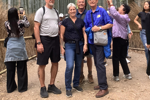 3-Day Private Tour : Kyoto, Arashiyama & Nara's Highlights Private Tour for Maximum 5 Travelers in the Group