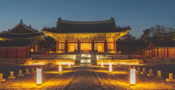 Seoul: Palast, Tempel und Markt - Geführte Foodie-Tour bei Nacht