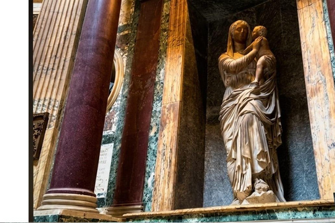 Rome Pantheon Night Tour with Local Host & Guide Entry Ticket + Audio Guide Experience