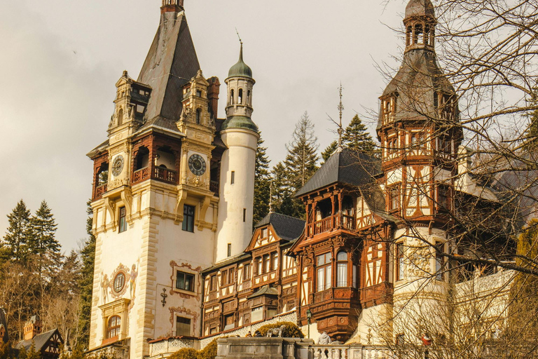 3 Castles from Bucharest: Wednesday, Peles & Dracula Castles MINIVAN Bucharest: Wednesday, Peles & Dracula Castles Tour