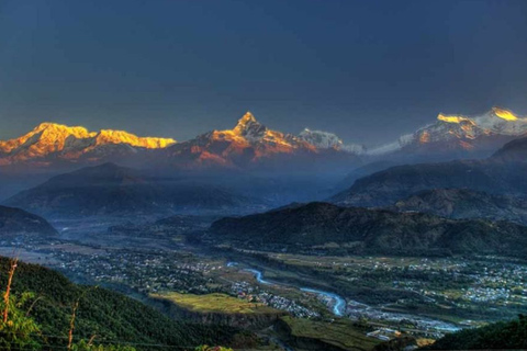 Tour dell&#039;alba a Sarangkot sulla catena dell&#039;Annapurna HimalayaSolo il conducente