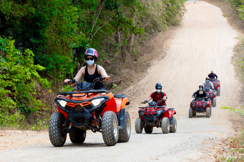 Phuket: Zipline flyger högre än en hök med ATV-alternativZipline 18 Endast plattform