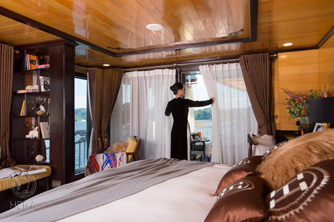 Hanoi: 3D2N Ha Long, Lan Ha Bay przez Hera Grand Luxury CruiseStart z Hanoi o 8:00 rano