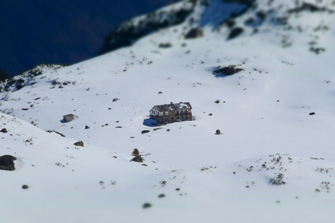 7 Rila Lakes under the snow - Winter Hiking Tour 10-Hour Self-Guided Tour (lakes NOT visible)