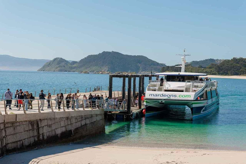 From Santiago: Day Excursion to Cies Islands with Ferry Ride