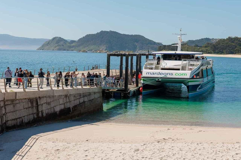 From Santiago: Day Excursion to Cies Islands with Ferry Ride