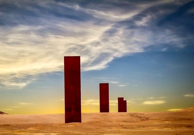 West Coast Tour ,Richard Serra Sculpture, Zekreet