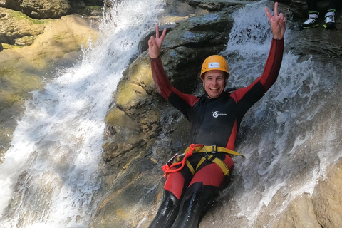 Canyoning Allgäu: Starzlachklamm Canyoning für Einsteiger &amp; Fortgeschritten