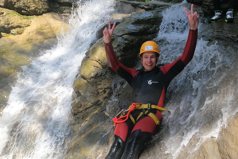 Canyoning Allgäu: canyoning Starzlachklamm para principiantes e praticantes avançados