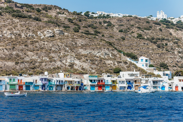 Milos: Kleftiko Cruise with Meal, Drinks and Photos at Sykia