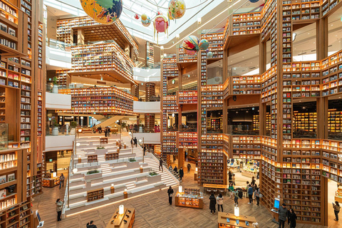 Forteresse de Hwaseong+Village folklorique coréen+Visite de la bibliothèque de StarfieldStation Hongik Univ.