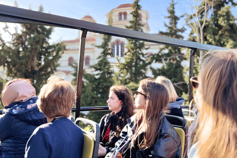 Tirana Stadtführung - Open Top Bus