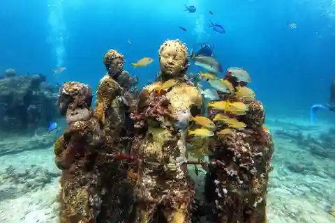 Cancun: Musa Underwater Museum & Reef Discover Scuba Diving