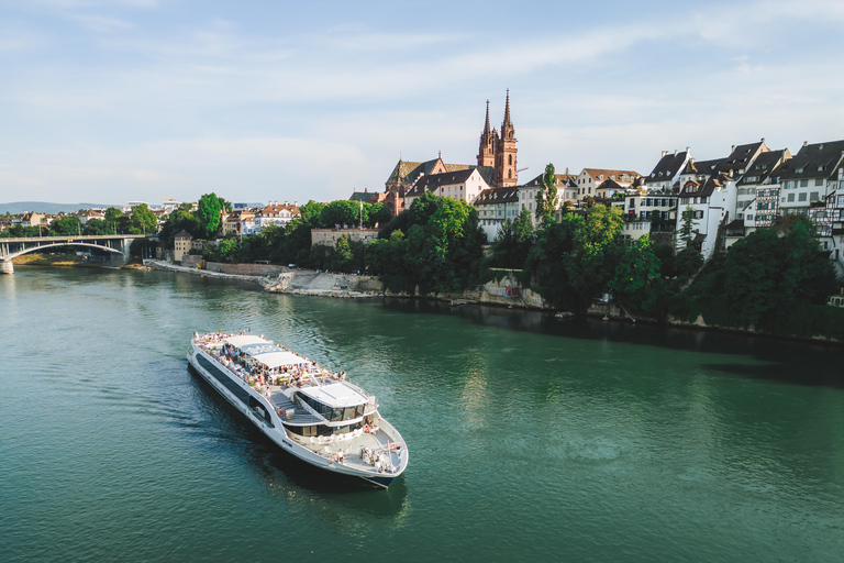 Basel: Panorama Sightseeing Cruise on the Rhine (75 min.)