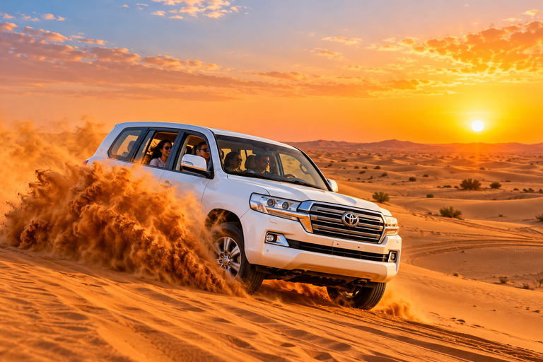 Dubai: Red Dunes Desert Safari with BBQ Dinner & Live Shows