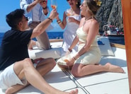 Capri mit dem Boot ...