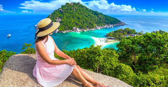 Koh Samui: Koh Tao & Nang Yuan Day Tour with Snorkeling & Lunch