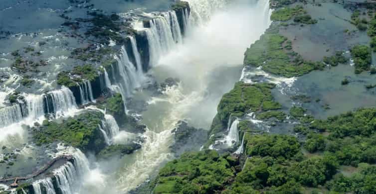 Chutes d'Iguazú tôt le matin, petit groupe