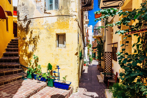 Visite à pied et visite culinaire nocturne de La Canée