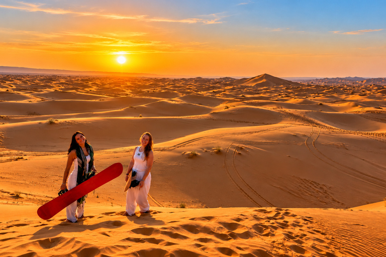 Marrakech: 3-Day Student Sahara Tour With Camp and Quad Adventure Pick: Luxury Camp & Sunset ATV Ride