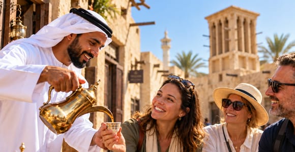 Dubai: Authentic Old Town, Souks, Tastings & Abra Boat Tour