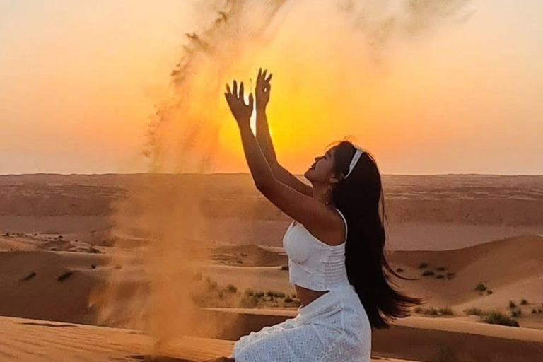 From Muscat: Shared Wadi Bani Khalid & Desert Sunset