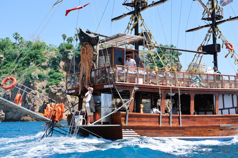 Antalya: Relaxing Waterfall Cruise with Lunch & Swim Stops Without Hotel Transfer